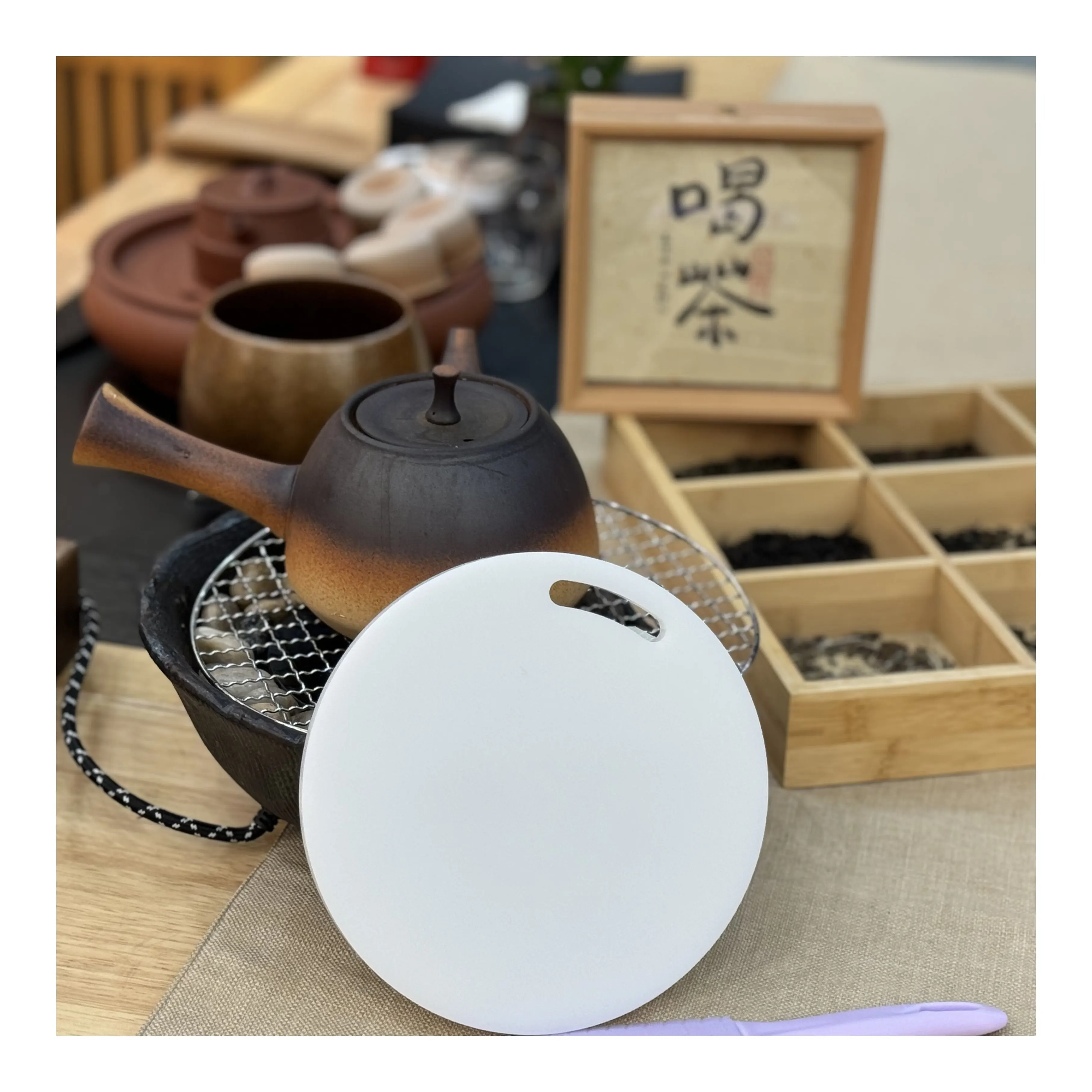 Planche a decouper de cuisine en plastique Uhmwpe facile a nettoyer Planchea decouper de qualite alimentaire