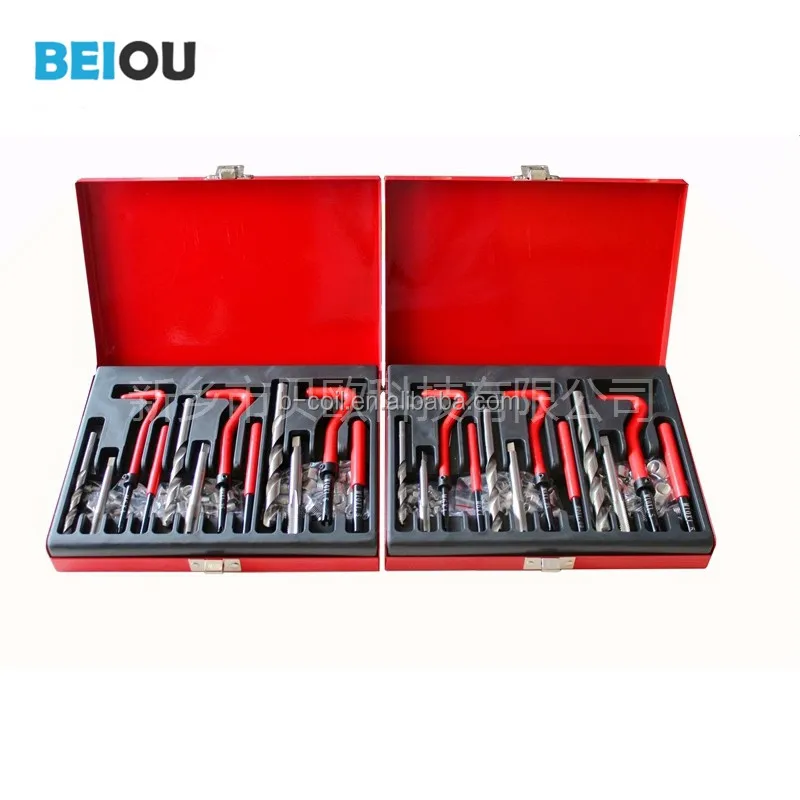 Motorcycles vehicle tools 88pcs thread repair tool kit wire inserts repair M5 M6 M8 coils insert repair kit