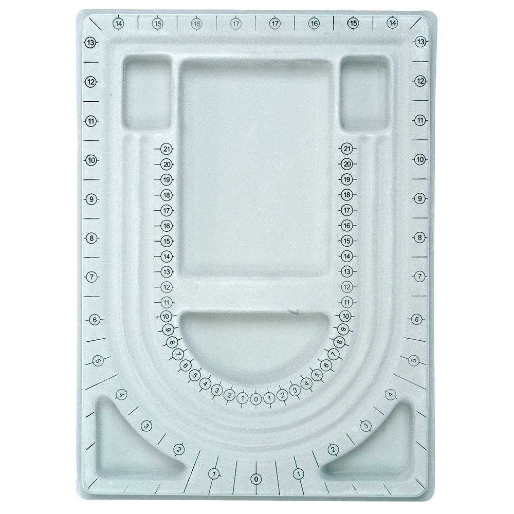XuQian 33cm*24cm Jewelry Tools Flock Tray Bead Board For Diy Bracelets Making Accessories