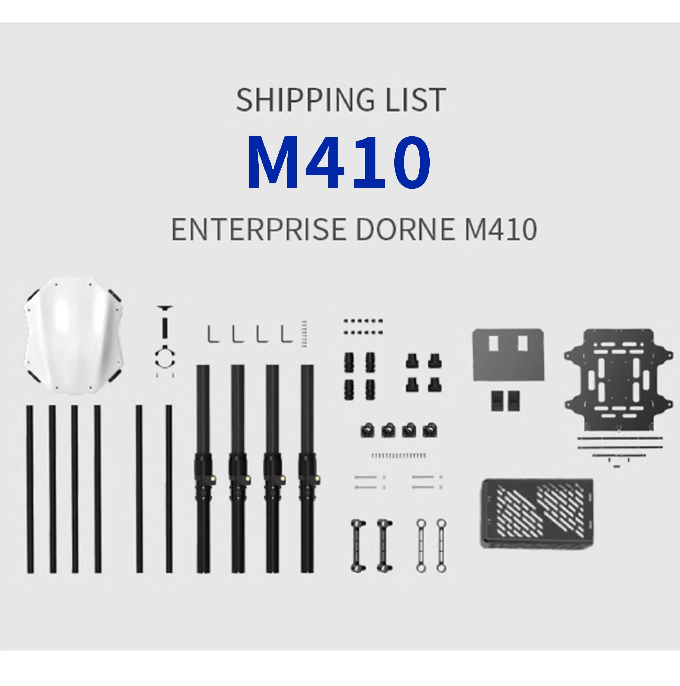 Промышленный Дрон-Дрон M410 четырехосный многороторный 5 кг стойка для поддержки нагрузки или PNP