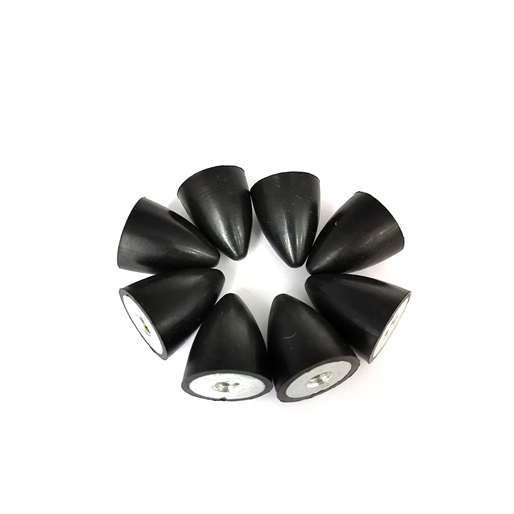 Заводская цена неопреновые конические резиновые бамперы конусные параболические амортизаторы ножки под заказ