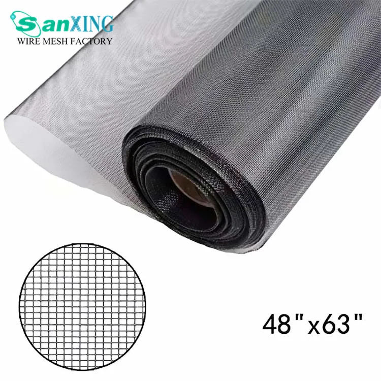 Wholesale Factory Price Fiberglass Insect Mesh Mosquito Netting Roll Window Screen