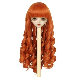 1/6 1/4 1/3 BJD Doll Wig No Shinning Heat Resistant Synthetic Hair Doll Wig for BJD SD Doll