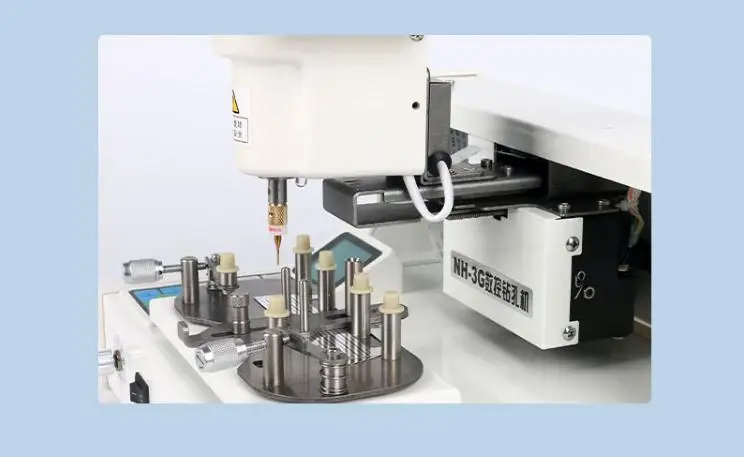 China optical equipment digital drilling machine optics lens driller NH-3G