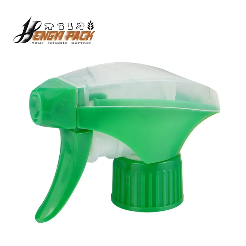 OEM Service of  All Plastic Trigger Sprayer with Flat Two Finger Trigger  28/400 28/410 Rachet Closure for Water Bottle