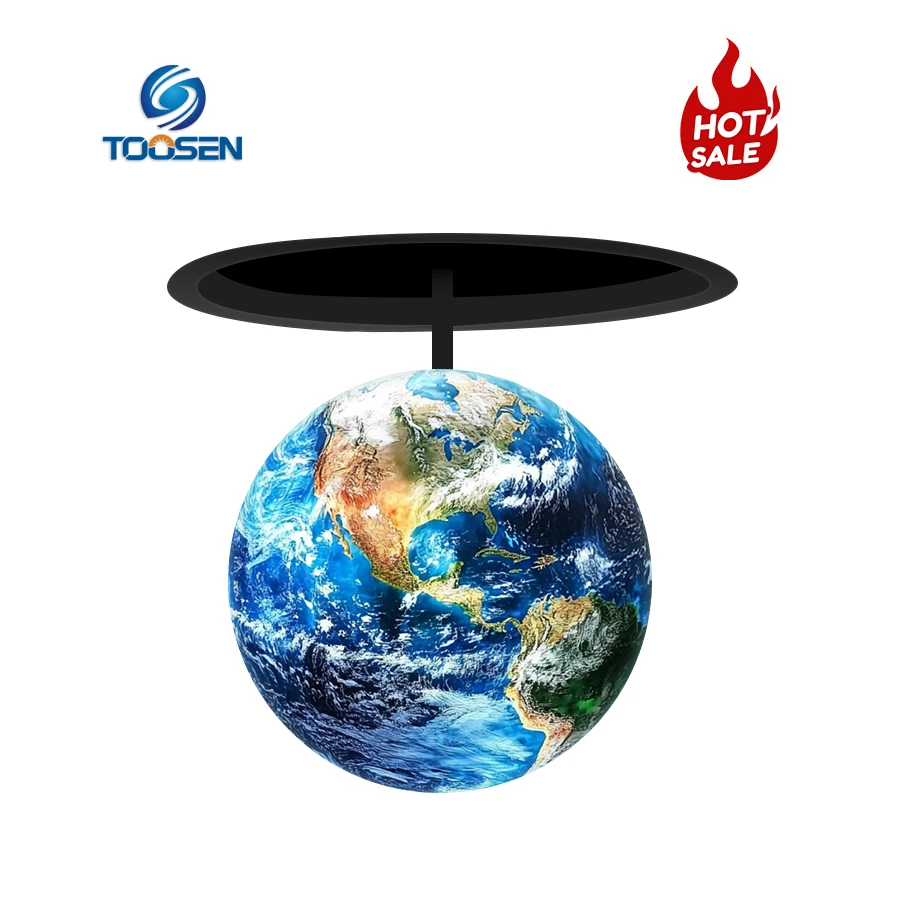 Toosen завод P1.2 P1.8 P2.5 Шаг пикселей полноцветный 3D шар светодиодный Сферический экран 360 градусов Глобус видео дисплей