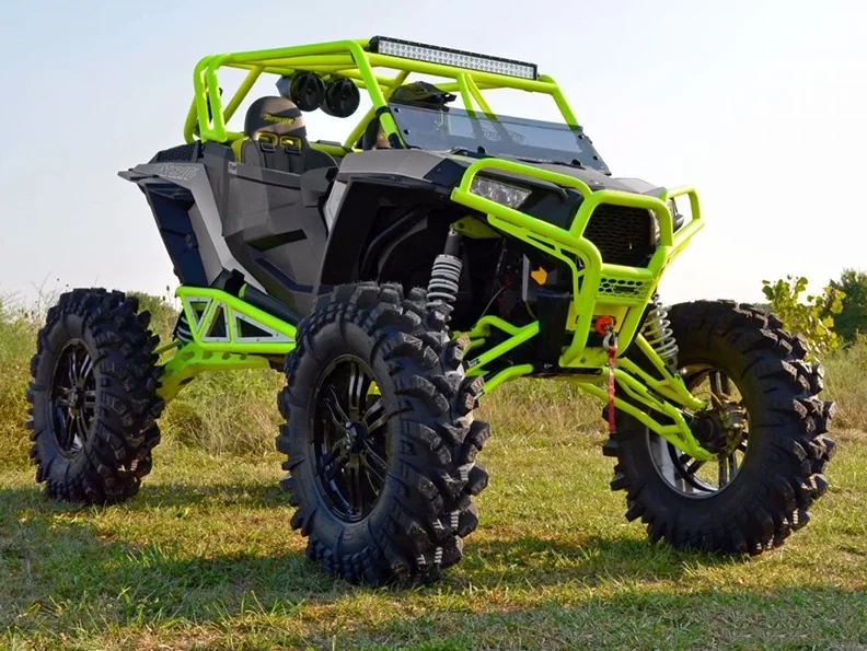 CNC machined ATV UTV 7 inch wide 14 inch rims M12 x 1.5 lugs  wheels in China