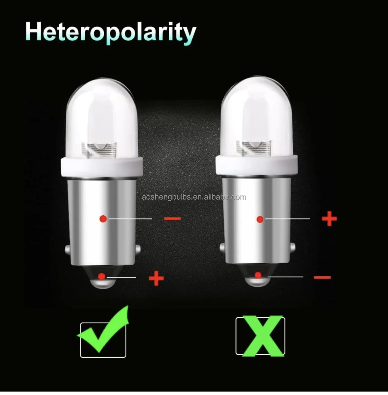 T3-1/4 светодиодные автомобильные лампочки фары для грузовика BA9S сигнальные пинбол машина лампы