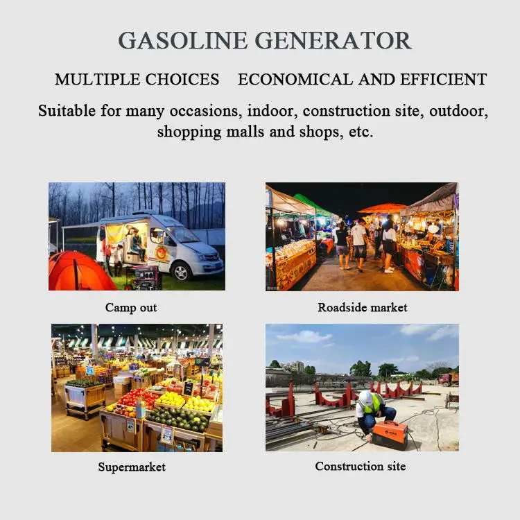 Hot Sale CINTONM Powerful 7000W  Generator Silent  Generators For Home Electric 7KW