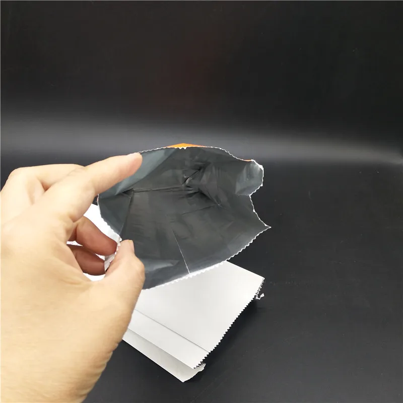 Aluminum Foil Lined Paper Bag for Hot Food French Fried Roast Chicken Rolls Doner Kebab Burger Paper Bag