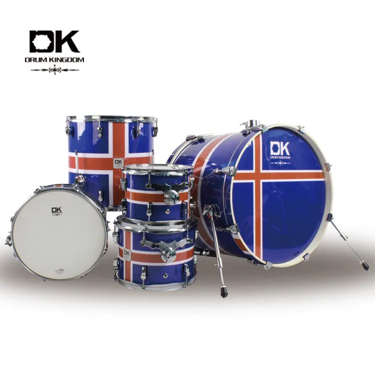 Factory direct wholesale customized Logo Cheap price professional music acoustic drum set