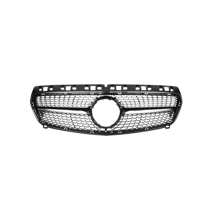 New Chrome ABS front grille decorative frame decorative cover for Mercedes Coupe 2015-2017