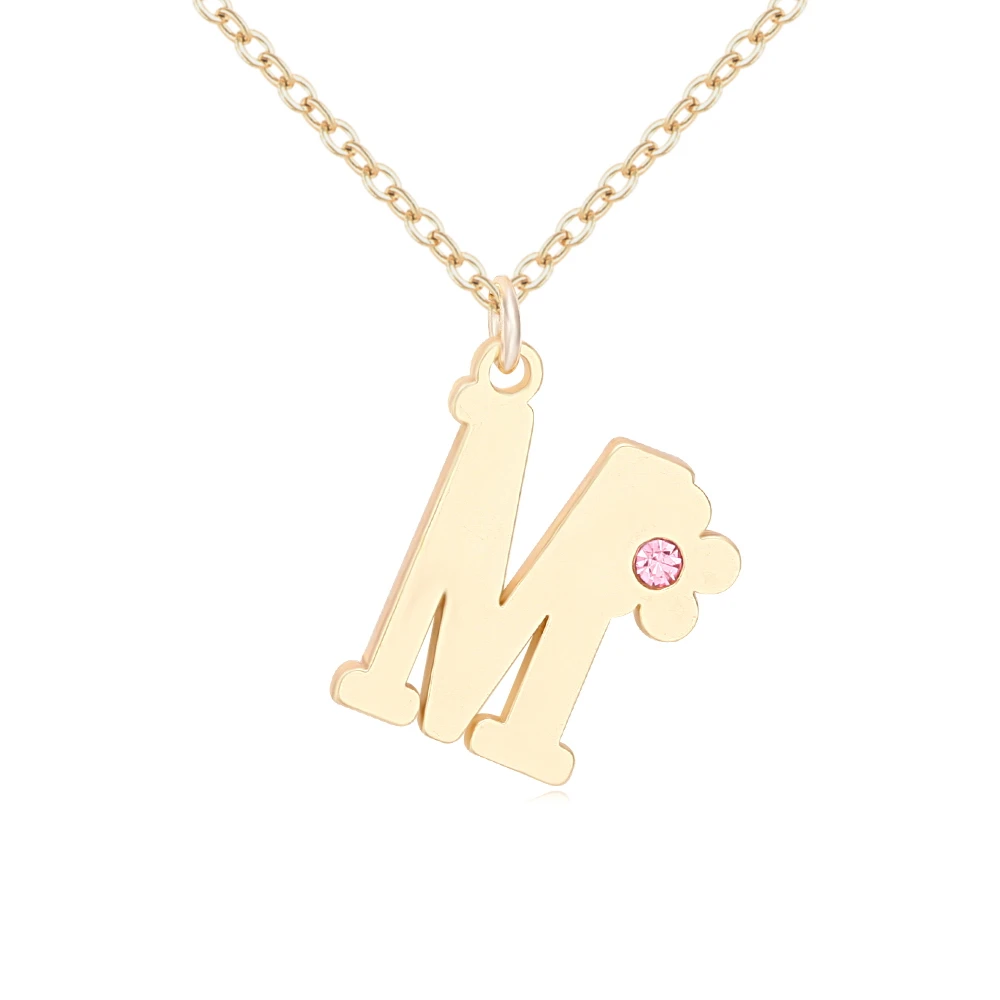 Personalized Initial Letter Necklace Custom Letter Necklace