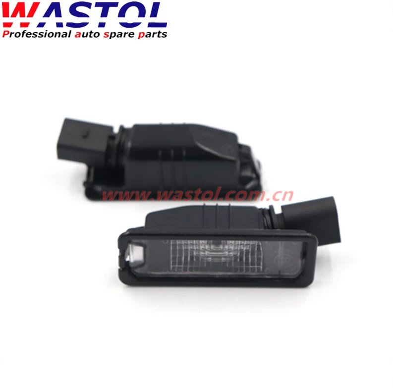 6RD943021 1K8943021 LED License Plate Light  for VW Golf 7 MK7 Passat 3C EOS Beetle Polo 6R Scirocco Beetle Amarok Leon Ibiza