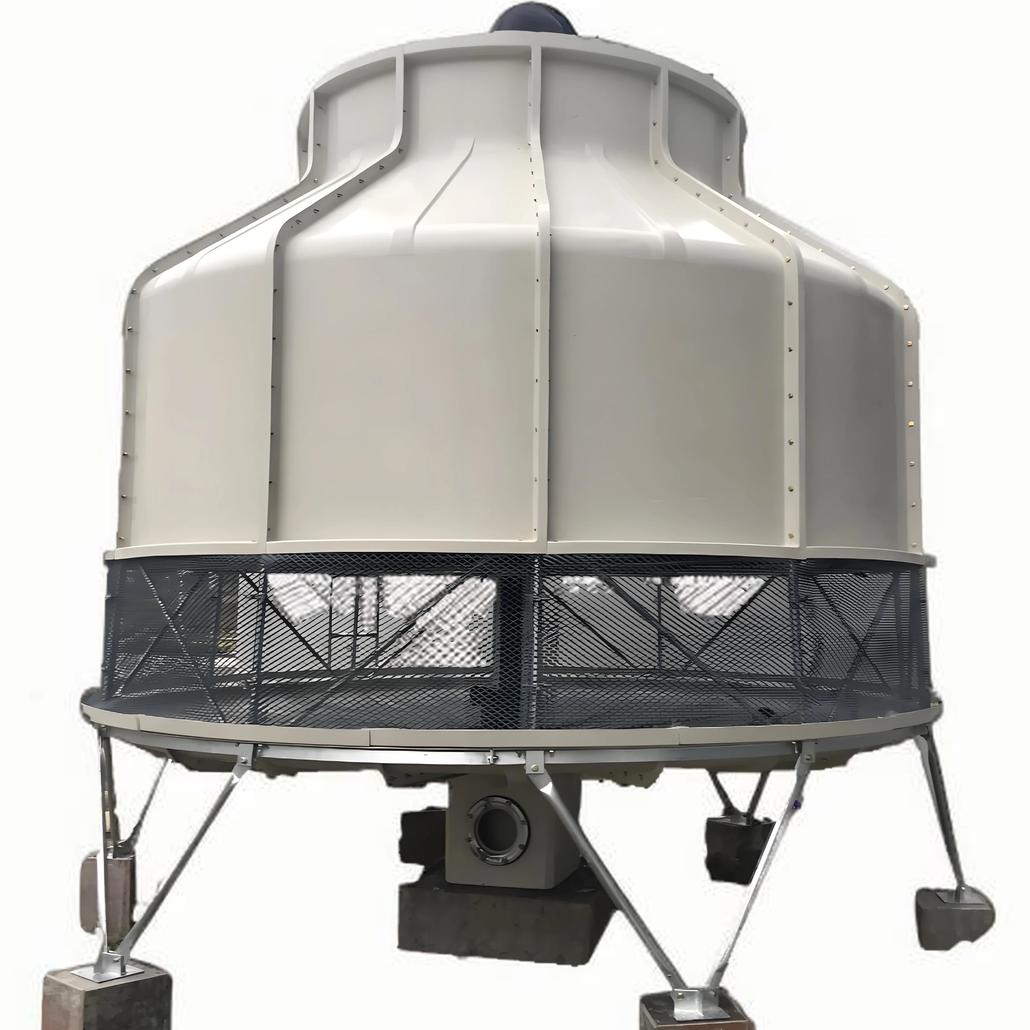 Low Temp Industrial Compressor High Quality FRP Cooling Tower