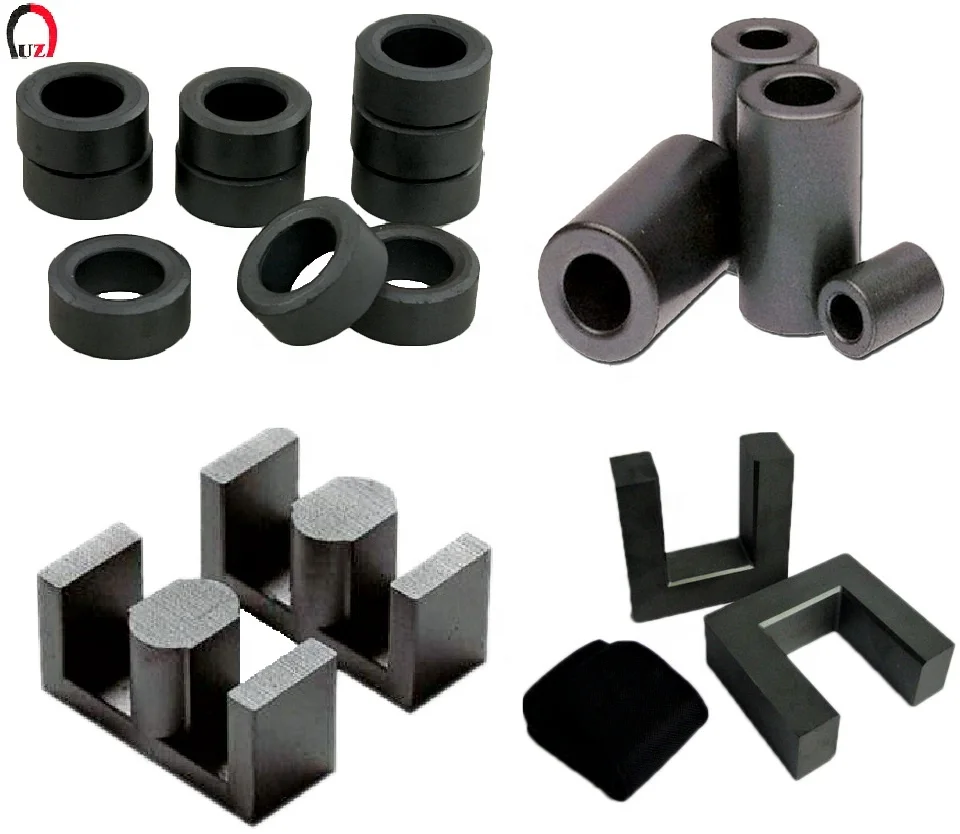 China Manufacturer All Types of Soft Ferrite Magnet Core Toroidal Ferrite Core Power Inductor Customizable