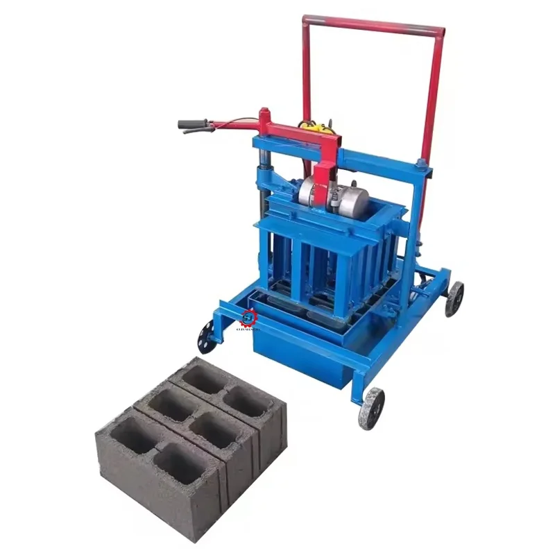 2-45 Household brick making machine Strong  Block Making Machine With Competitive Price