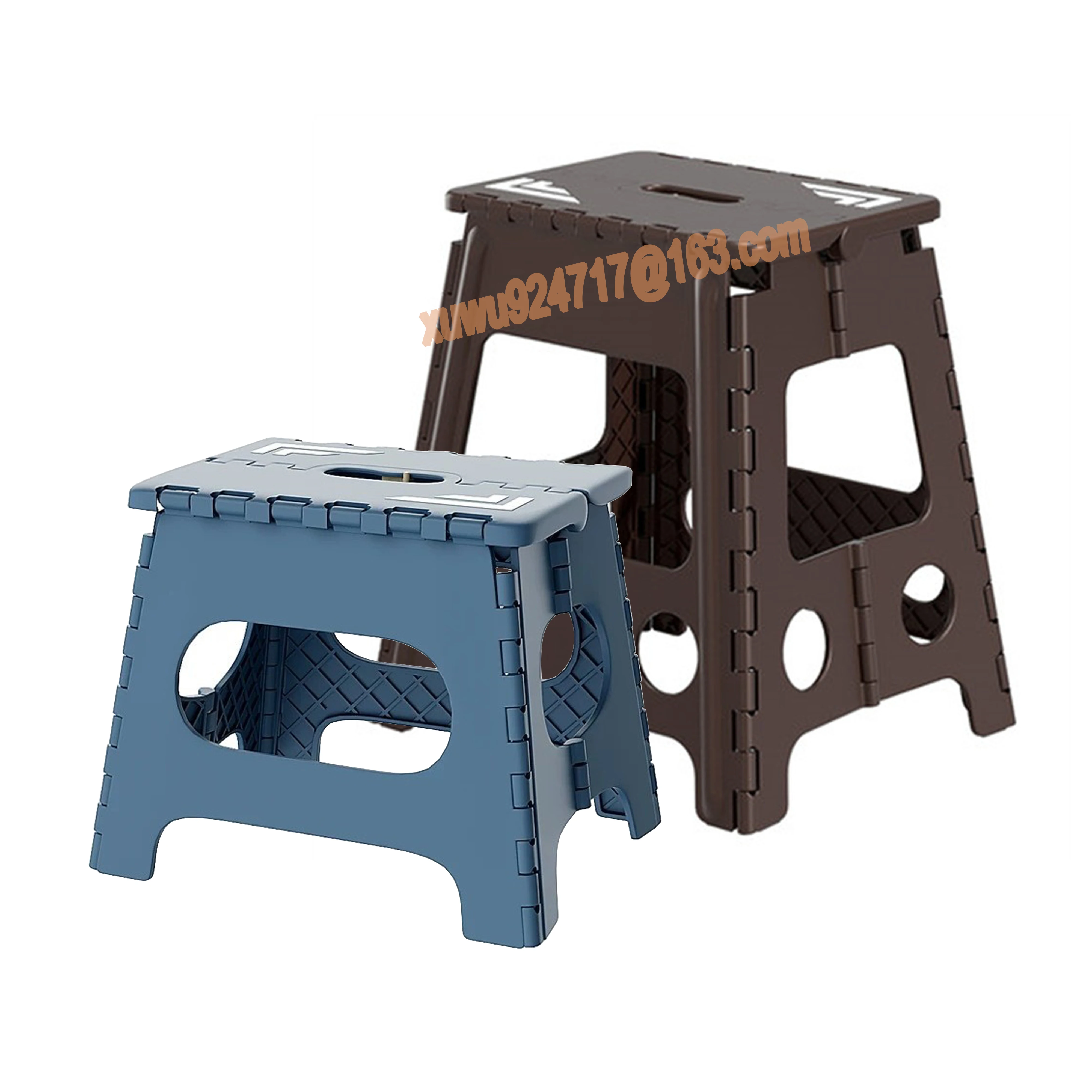 Hot Sell Plastic Folding Stools Colorful Folding Plastic Garden Stools Outdoor Indoor Plastic Foldable Chairs Stool