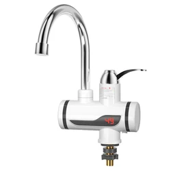 Bathroom Kitchen 3000W Electric Instant Heating Rapid Hot And Cold Water Faucets Tap Water Faucets With Digital Display