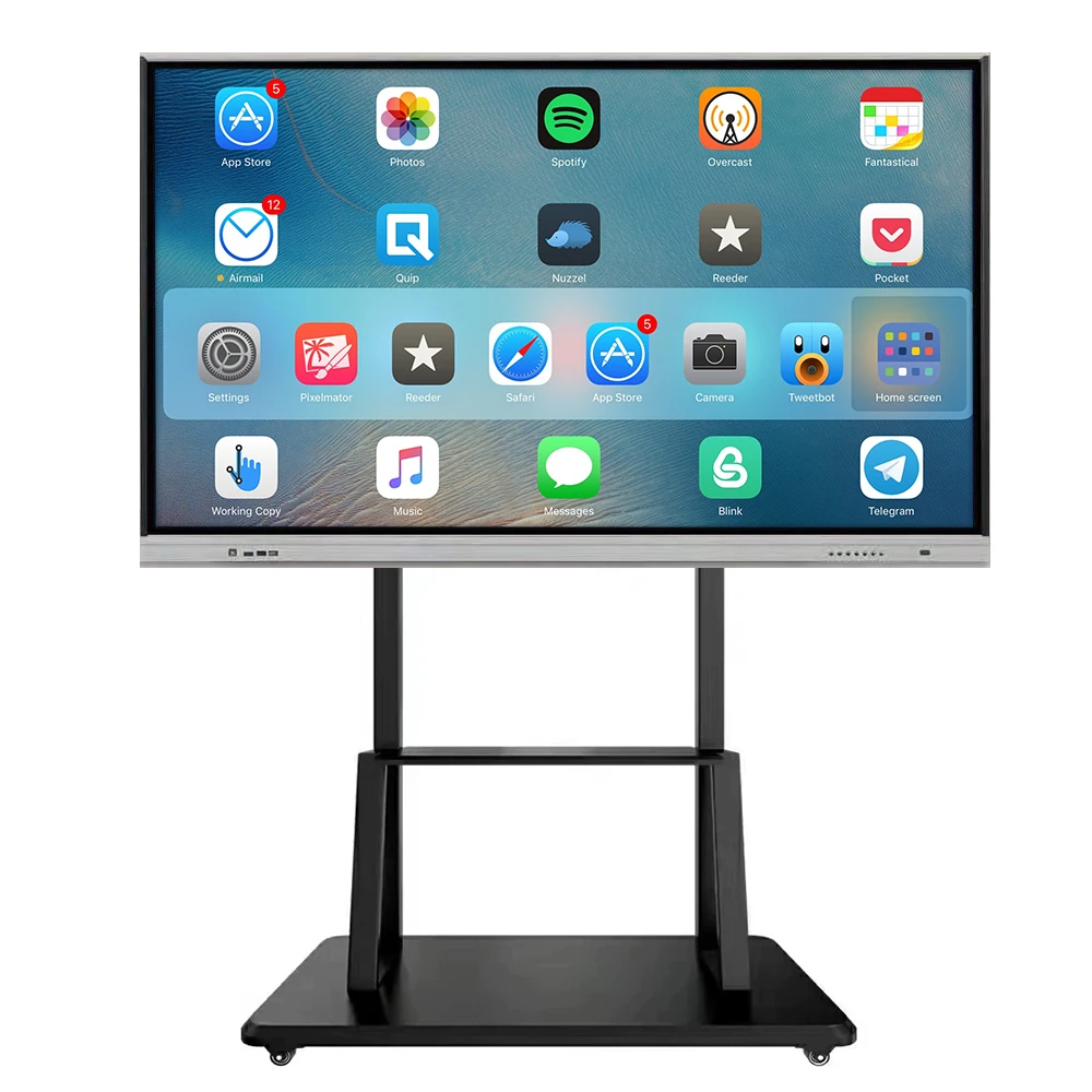 55 inch Conference tablet interactive infrared electronic whiteboards touch teaching all-in-one machine training display