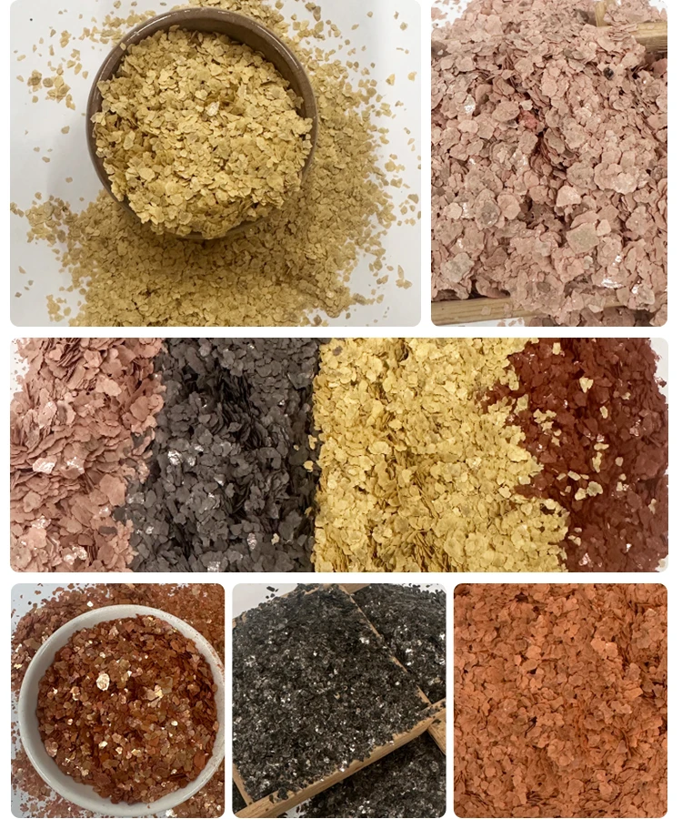 10-20mesh Multifunctional Mica Material for Various Applications Manufactured by Mica Manufacturers