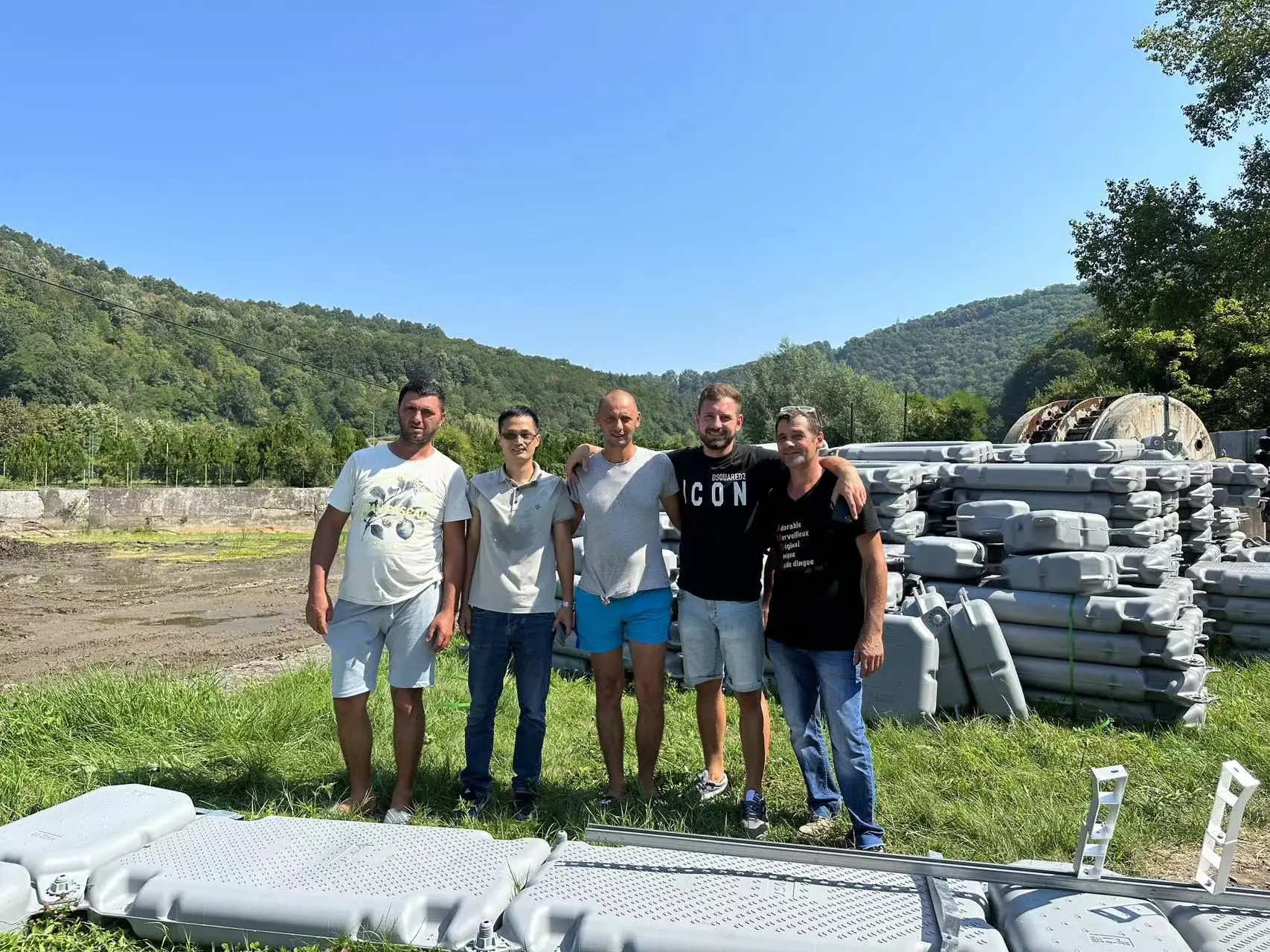 3MW Cheap Floating Solar Pool Heater System Solar Mounting System for Efficient Heating