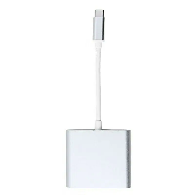 4K Type C 3,1-HDMI USB3.0 концентратор с USB C PD женский многопортовый Кабель зарядного устройства