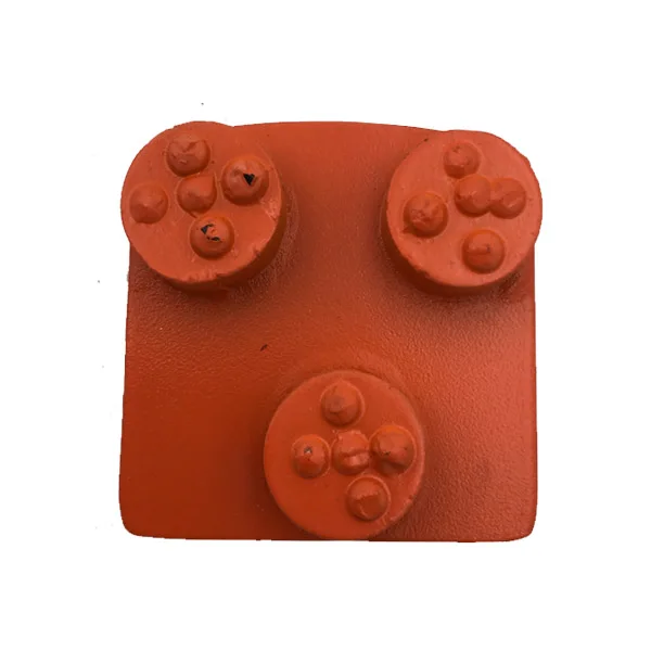 Redi Lock Special concrete PCD diamond grinding shoes for coating removal