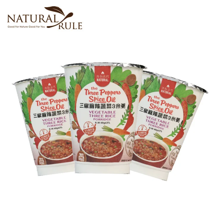 
Chinese Taiwan Supplier Flavor Instant rice porridge Mixed Congee 