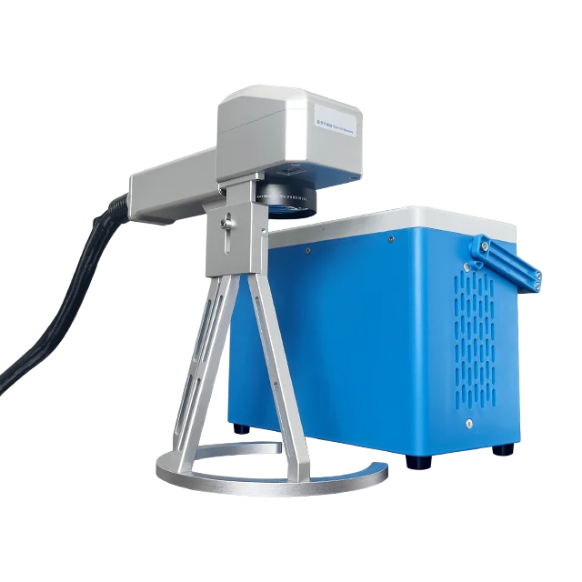 New smart Mini Portable 6KG 20w/30w Handheld laser marking machine for Coin and metal engraving