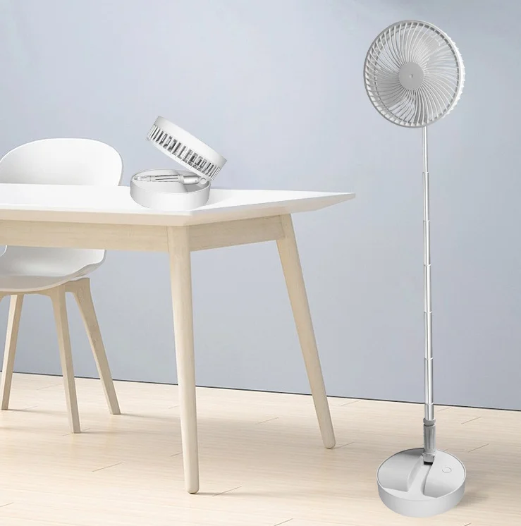 2022 New Mould fan 7200mah usb charging Stand Fan