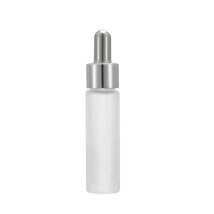 Customized 10ml Travel Size Mini Glass Pipette Bottle Silk screen Dropper Bottle Essential Oil For Body Care