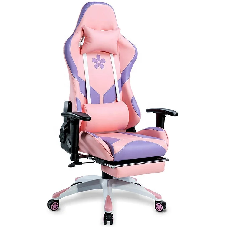 Hot Sale Pink Modern Comfortable Gaming Racing Swivel Computer Office Chair Gaming Chair