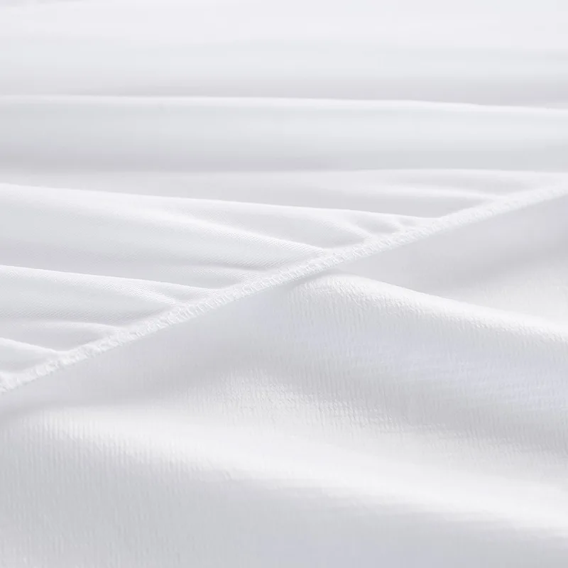 Customized White Fitted Bed Bug Proof Waterproof Mattress Cover Protector