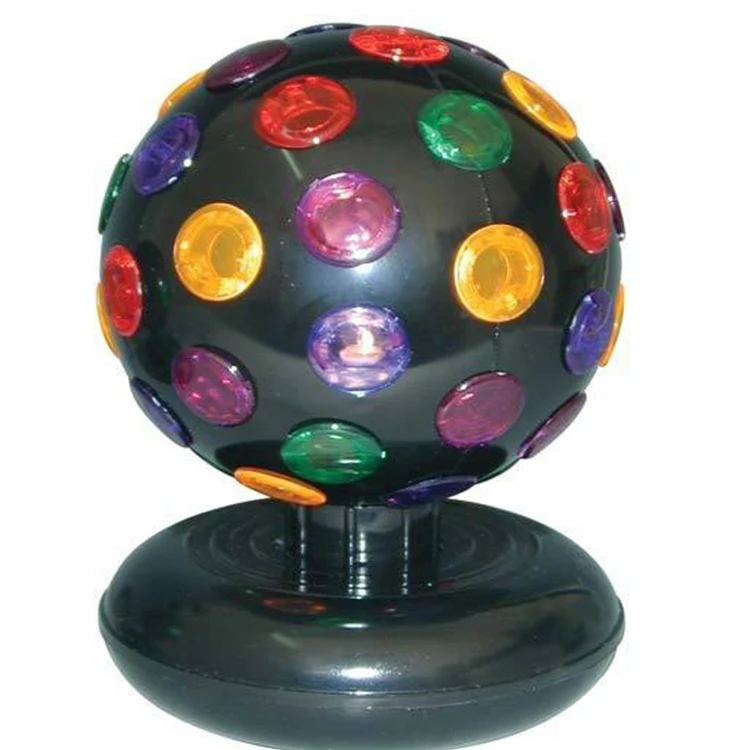 Portable Disco Light Bulb Rotating Party Light 10 Inch Dj Stage Light Led Large Disco Ball