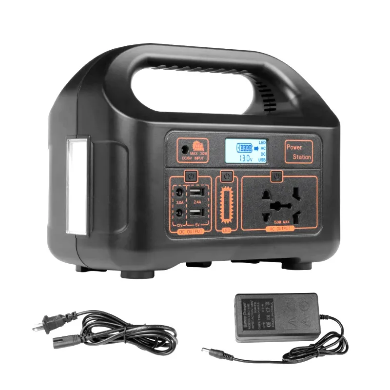 Portable 150W 144Wh Lithium Battery Power Station with AC Outlet Dropshipping for Outdoor Home Mobile Camping EU & US Plug Types