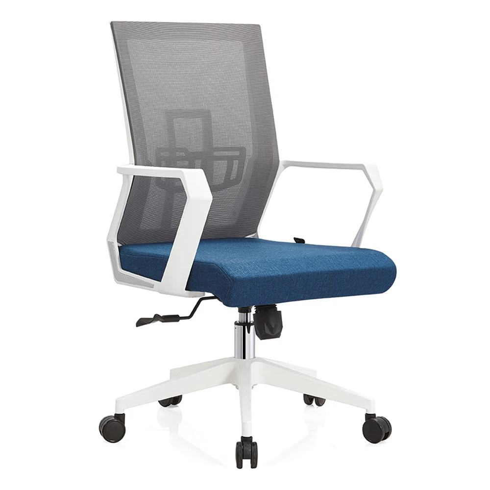 Comfortable Cheap Swivel Home Visitor Modern Mesh Office Chair Furniture Wheels Wholesale Waiting for Sale on Computer