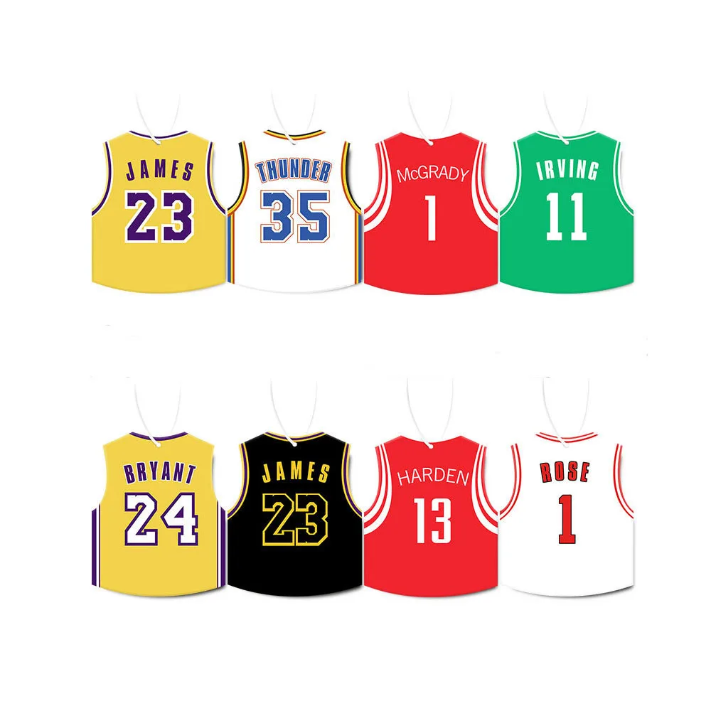 Promotional Gift Custom Size Car Air Freshener Different Scent Perfume Hanging Paper Car Air Freshener