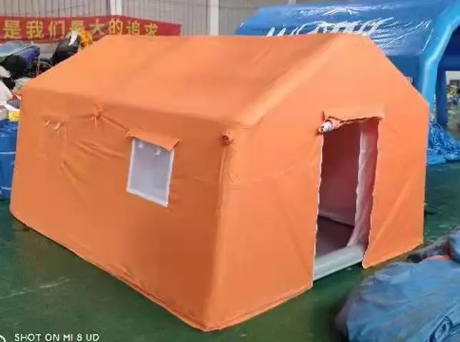 Wholesale High Quality Waterproof Disaster Relief Canvas Outdoor Winter Green Army Canvas Camping Military Tent