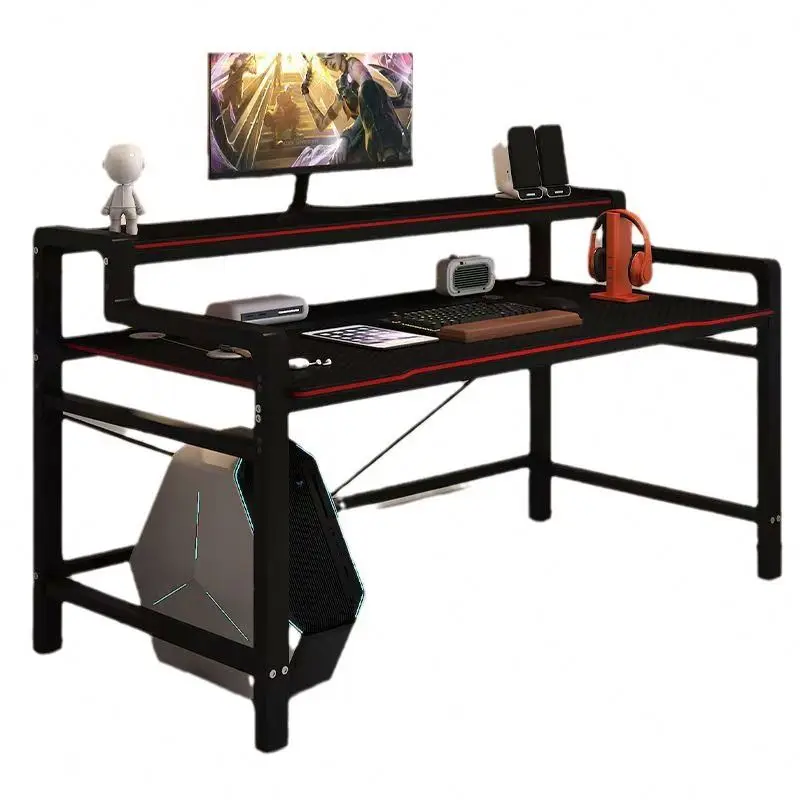 High Quality Home Racing Gamer Table Executive Office Desk Furniture Folding Kids Shelf Lap Home Gaming Table