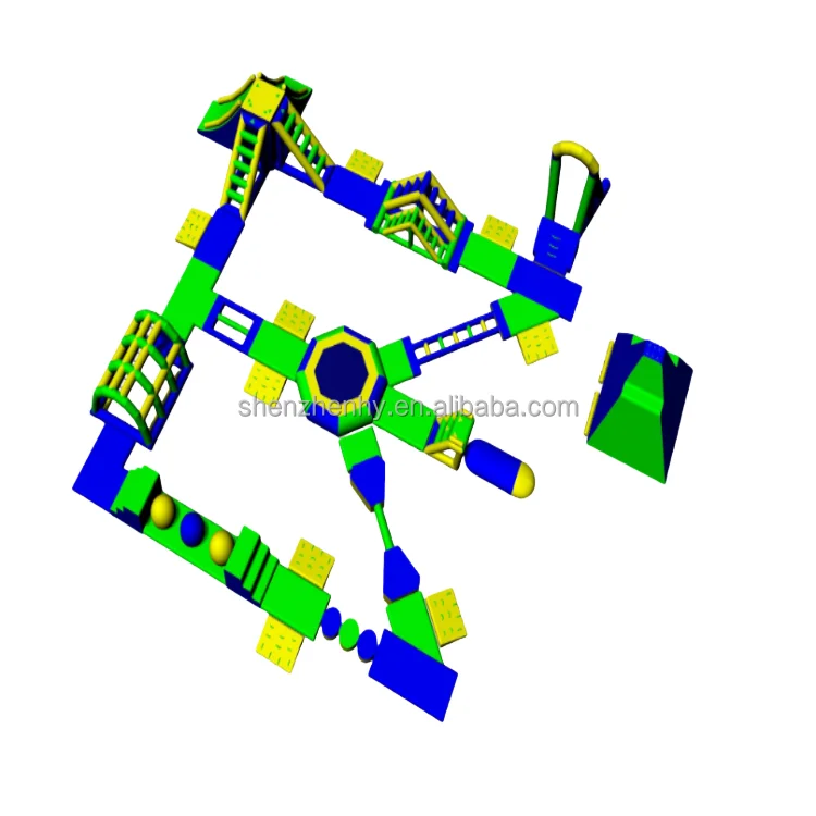 Inflatable Floating Water Park Inflatable Sea Aqua Platform/Inflatable Lake Park For Sale