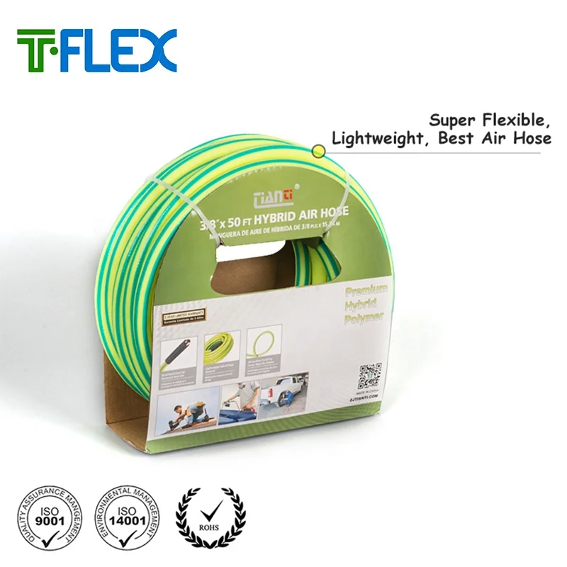 Wholesale THA-10050 Rubber and PVC Hybrid air hose