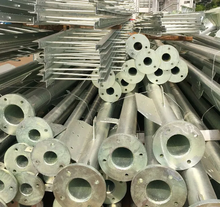new design galvanized 3 legs tubular steel telecommunication tower telecom pipe towers