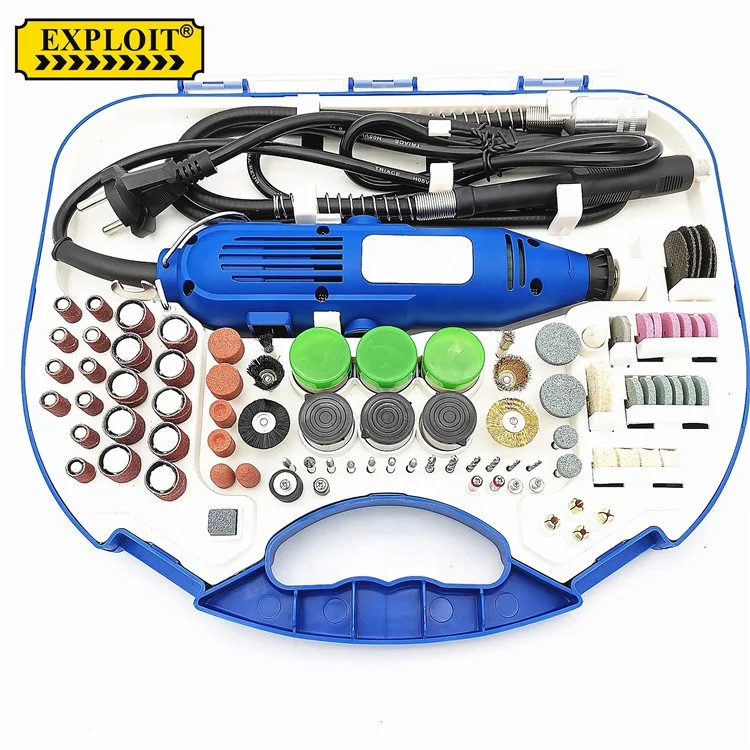 Powerful Tools Angle Grinders 135w Carbon Steel Portable Grinding Polishing Rotary Tool Electric Angle Drill Die Grinder Set