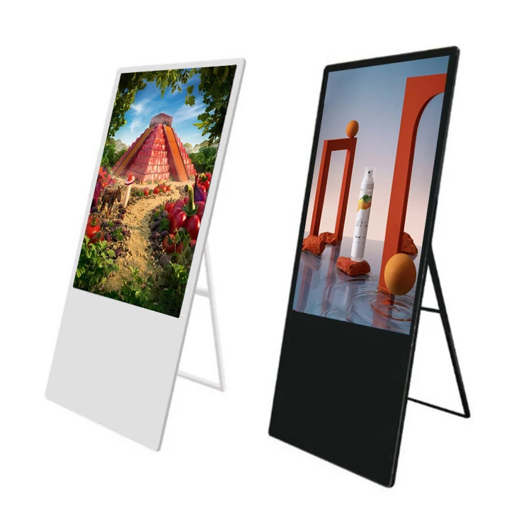  Biggest Manufacturer Lcd Wifi 4G 4K Portable Advertising Digital Display