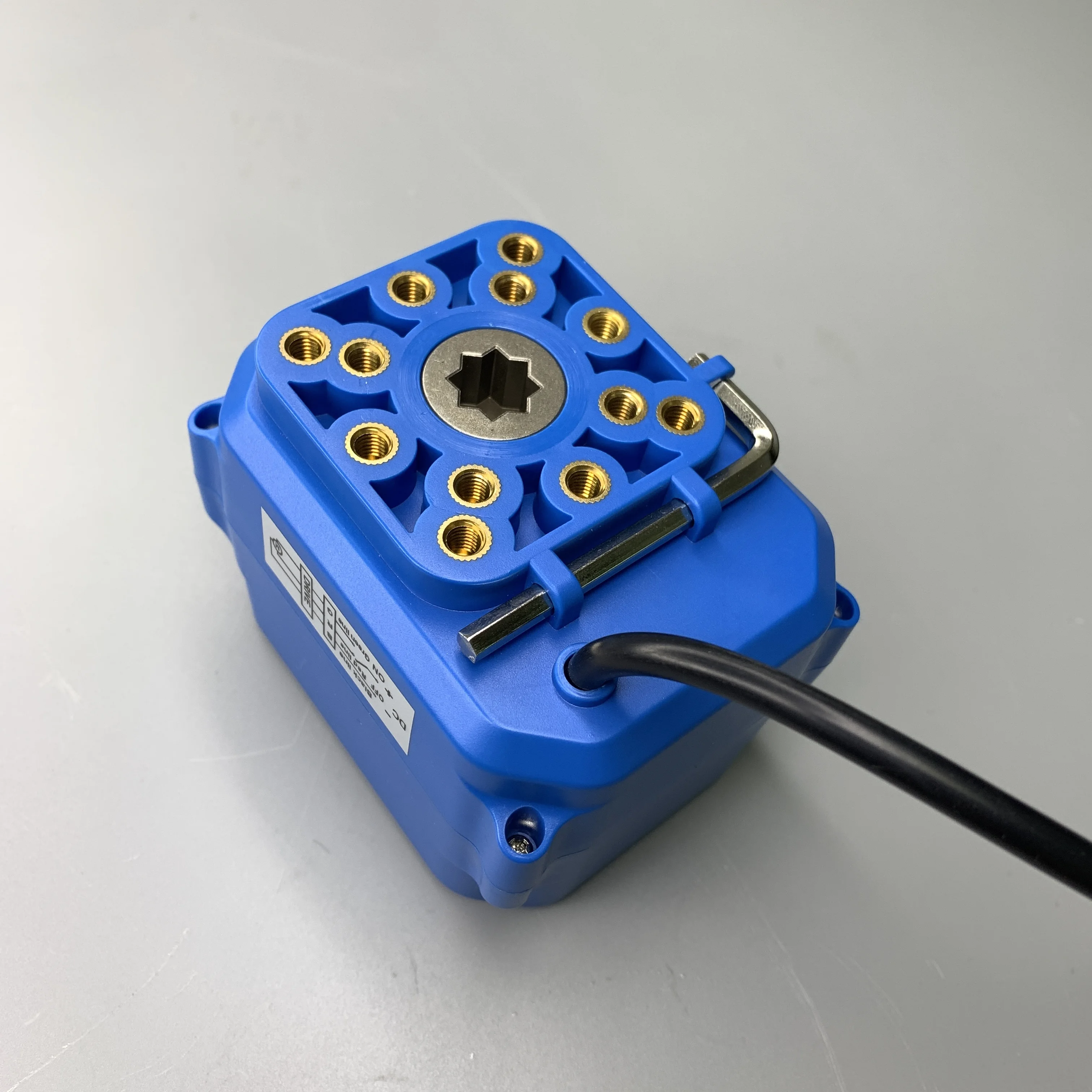 10NM Electric Actuator for AC220V 9V12V24VDC Electrical Control Valve Customizable OEM Electric Ball Valve Control