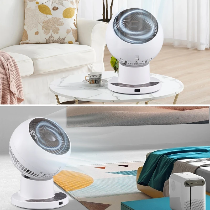 New design high performance motors oscillating plastic table fans supplier