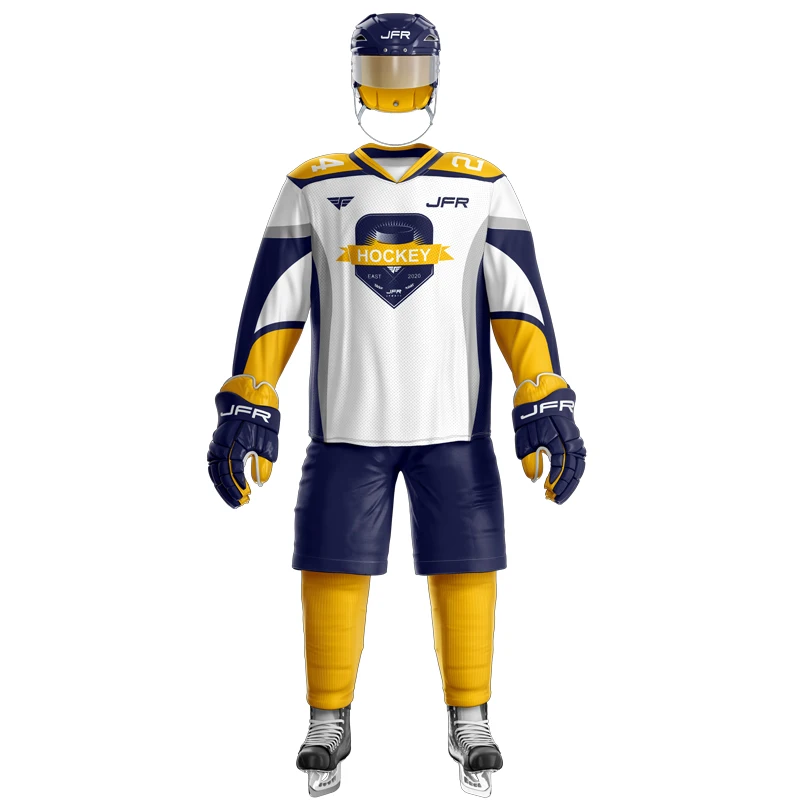 Custom Ice Suits Blank Sport Full Sublimation Hockey Practice Jersey Sublimated Printing Ice Hockey Wears Uniform Cloth Men