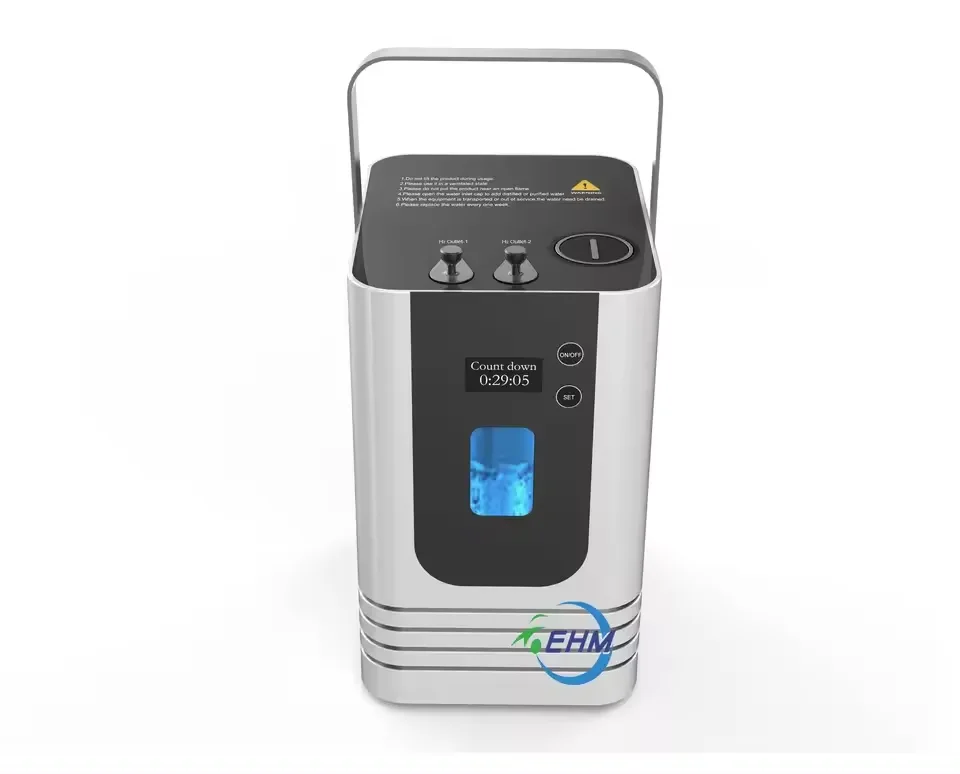 Hydrogen Inhalation Therapy Machine, 99.99% High Purity, Pem Ionizer, for Relaxation