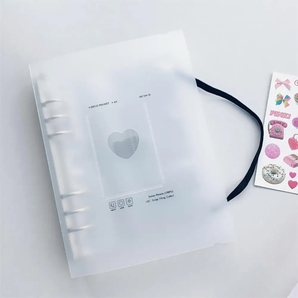 Instant camera photo album collection book binder A5  dull polish 3inch idol small card stickers holder